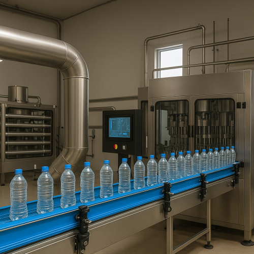 Подача технологической воды высокой чистоты