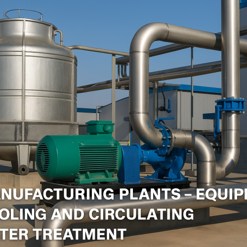Manufacturing plants – Equipment cooling and circulating water treatment1