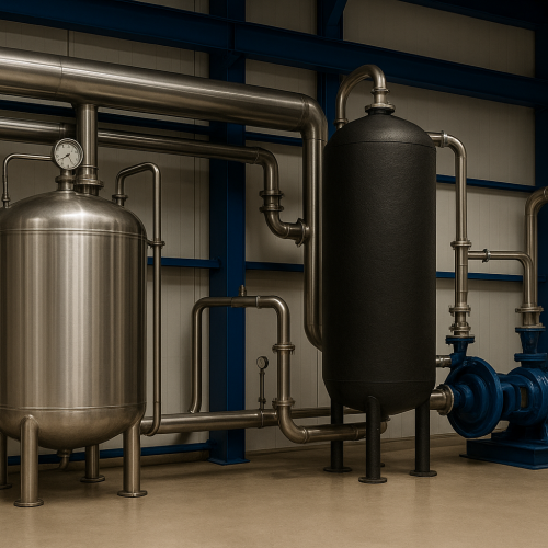 Desaeração térmica e por vácuo